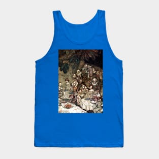 Fairy Banquet - Peter Pan in Kensington Gardens - Arthur Rackham Tank Top